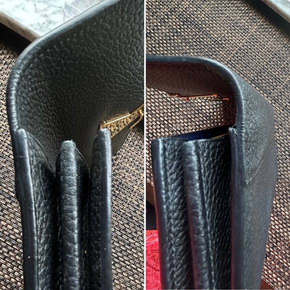 Louis Vuitton BLUE Capucines Wallet - Picture 9 of 16